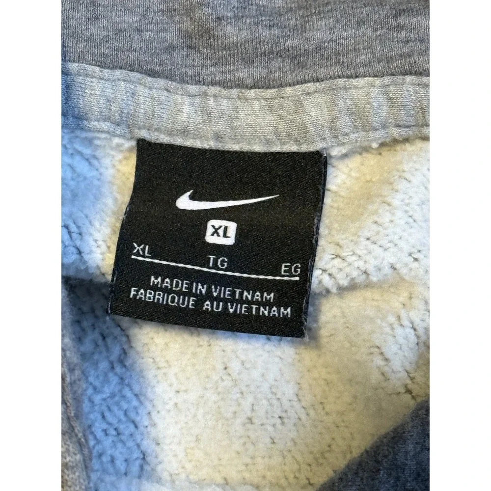 Nike EYBL Hoodie Men's XL‎ Basketball Green Swoosh League Pullover XI Back Print